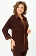 Костюм брючный 3017 темный шоколад Svetlana Style фото 4
