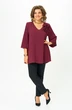 Блузка 3025 бордовый Svetlana Style фото 3