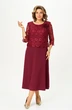 Платье 5039 бордовый Svetlana Style фото 3
