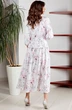 Платье 1496 розовые лилии TEFFI Style