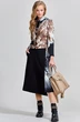 Костюм с юбкой 1533 черный + кристал TEFFI Style