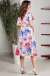 Платье 1550 серебряный TEFFI Style