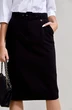 Юбка 1608 черный TEFFI Style