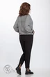 Костюм брючный 103 клетка+черный TEZA