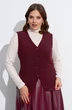 Костюм с юбкой 5623 бургунди TEZA
