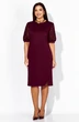 Платье 1248 винный ТАиЕР