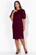 Платье 1248 винный ТАиЕР Платье 1248 винный ТАиЕР
