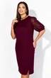 Платье 1248 винный ТАиЕР Платье 1248 винный ТАиЕР
