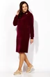 Платье 1410 винный ТАиЕР