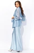 Костюм брючный 1429 голубой ТАиЕР фото 2