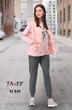 Костюм брючный 849 розовый ТАиЕР