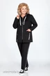 Спортивный костюм 1456 черный Tellura-l
