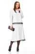 Костюм с юбкой 7722 белый Tender and nice фото 3