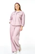 Костюм брючный 7738А пыльная роза Tender and nice