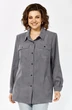 Рубашка 409 серый Tensi