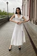 Костюм с юбкой 440 белый The Woman