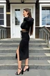Юбка 573 черный The Woman