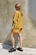 Костюм с шортами 1003-5007 охра Théa club