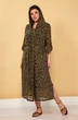 Костюм с платьем 48-19 зеленый TtricoTex Style