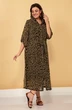 Костюм с платьем 48-19 зеленый TtricoTex Style