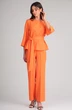 Костюм брючный 4011 оранжевый Tvin