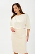 Костюм с юбкой 7886 молочный Tvin фото 5