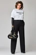 Брюки 2211 черный Твой Имидж