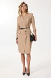 Платье 2311 кэмел Твой Имидж