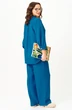 Костюм брючный 2325 морская волна Твой Имидж фото 4
