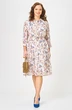 Платье 2340 молочный с принтом Твой Имидж фото 4