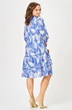 Платье 2349 голубой с принтом Твой Имидж фото 2