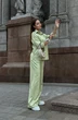 Костюм брючный 0030 яблоко USOVA