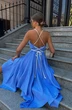 Платье 007 голубой USOVA