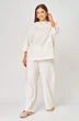 Брюки 1056 молочный V&N fashion