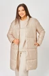 Пальто 1069 бежевый V&N fashion фото 4
