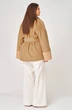 Пальто 1073 охра V&N fashion фото 2
