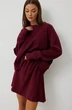 Костюм с юбкой 1082 бордо V&N fashion фото 3