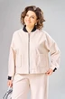 Бомбер 1101 бежевый V&N fashion