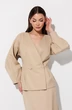 Костюм с юбкой 1113 бежевый V&N fashion фото 5