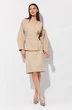 Юбка 1114 бежевый V&N fashion