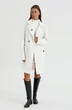 Пальто 1197 белый V&N fashion