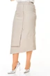 Костюм с юбкой 1245 бежевый VI ORO фото 5