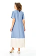 Костюм с платьем 1256 голубой + молоко VI ORO фото 4