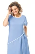 Платье 1260 голубой VI ORO фото 3