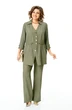 Костюм брючный 1261 оливка VI ORO фото 5