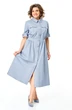 Платье 1263 голубой дым VI ORO фото 4