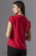 Блузка 554 красный VIZAVI TEKSTIL