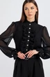 Блузка 750-1 черный VIZAVI TEKSTIL фото 4