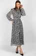 Платье 833 черно-белый VIZAVI TEKSTIL
