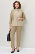 Костюм брючный 1368 песочно-бежевый VOLNA